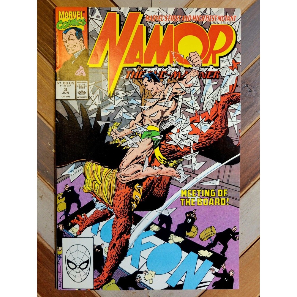 Namor, Sub-Mariner #3 (Marvel 1990) Griffin Story! Art & Story By John Byrne 5.0
